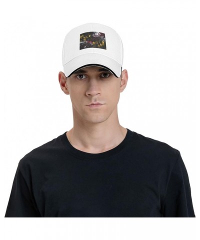 Smoke Flag of Maryland Baseball Cap Sandwich Brim Hats for Men Women Adjustable Caps White $11.93 Baseball Caps