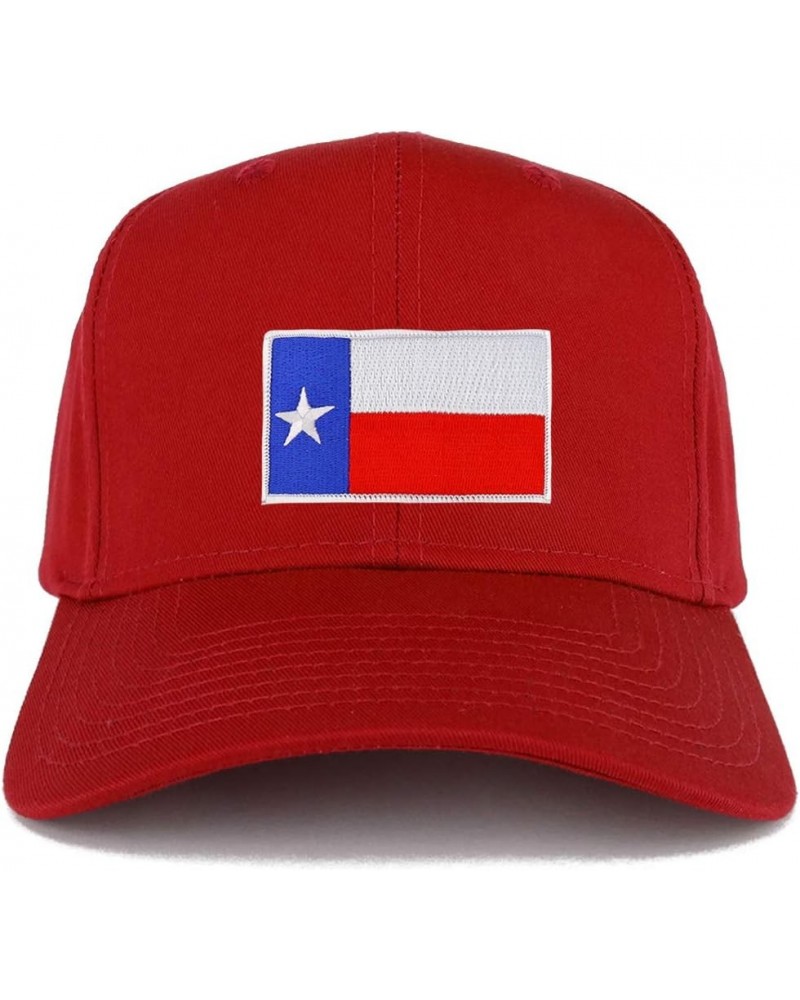 New Texas Home State Flag Embroidered Patch Adjustable Baseball Cap Red $12.25 Baseball Caps