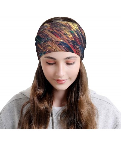 Beautiful Fireworks Men's and Women's Multifunction Beanie Hat Fashion Elastic Sports Hat Skull Cap Hong Kong $11.77 Skullies...