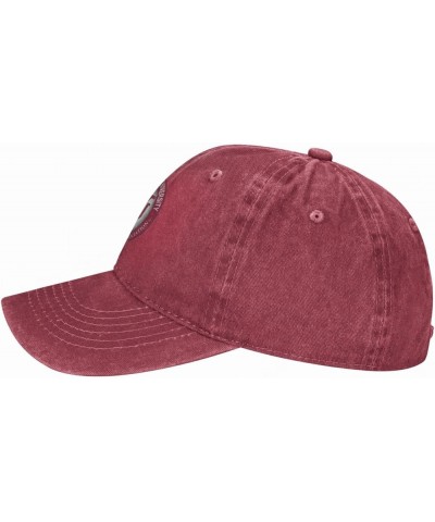 Virginia Union University Cowboy Hats，Unisex Adjustable for Hat Baseball Cap Casquette Red $10.49 Cowboy Hats