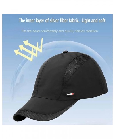 EMF Protection Cap,5G WiFi Anti Radiation Protection Baseball Cap Effective 99.99% Shielding Breathable Hat Dark Grey $18.62 ...