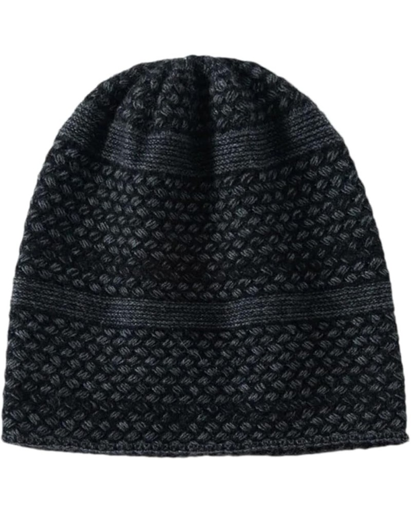 Winter Keep Warm Cashmere Hat for Women Knitted Jacquard Skullies Beanies Caps Female Bonnet Dark Gray9 $40.15 Skullies & Bea...