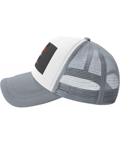 Butterfly Cambodia Flag Mesh Baseball Cap Gray $9.02 Baseball Caps