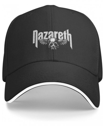 Nazareth College Logo Sandwich Cap Unisex Classic Baseball Capunisex Adjustable Casquette Dad Hat Black $8.10 Baseball Caps