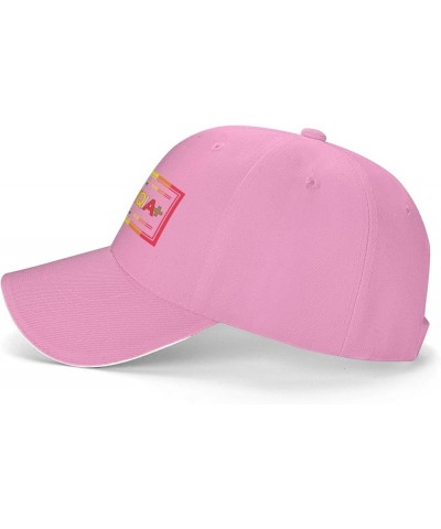 2slgbtqia+ Hat LGBT Pride Flag LGBTQ History Month Flag Canada Baseball Cap Trucker Hat Pink $12.53 Baseball Caps