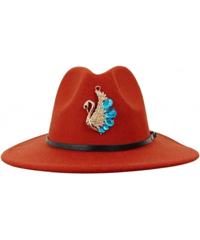 Men's and Women's Spring Fedora Hat Sun Hat Accessories Jazz Hat 19 $17.22 Fedoras