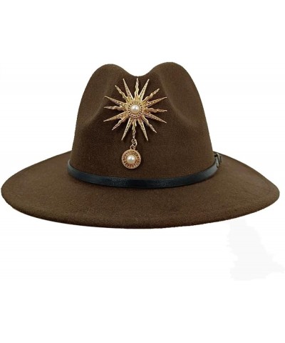 Men's and Women's Spring Fedora Hat Sun Hat Accessories Jazz Hat 19 $17.22 Fedoras