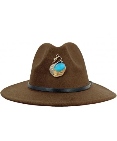 Men's and Women's Spring Fedora Hat Sun Hat Accessories Jazz Hat 19 $17.22 Fedoras