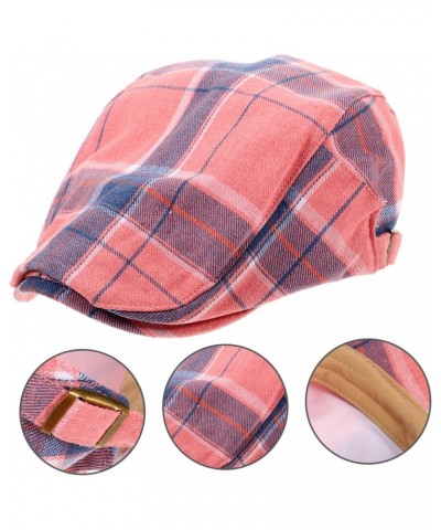 Plaid Forward Cap Bonnet for Men Has Caps for Men Hats News Boy Hat Berets Hat for Men Beret Hat for Men Mens Hat Mens Beret ...