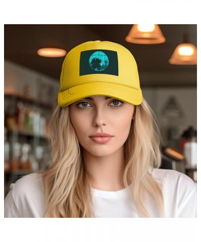 Game Bi-oshock Baseball Cap 3D Printing Hip Hop for Men Women Adjustable Baseball Cap Black Yellow $12.55 Baseball Caps