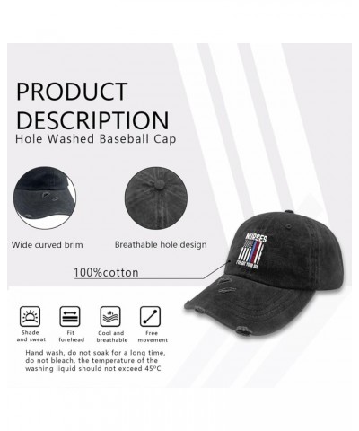 Nurses Back The Blue i've got Your six Golf hat Trucker hat Women AllBlack Hats for Men Baseball Cap Gifts for Allblack $8.82...