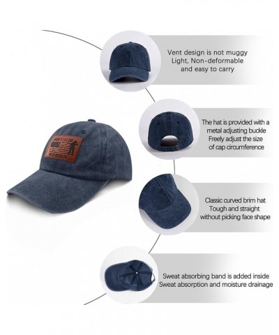 Don't Let The Old Man in Golf Hat Retro Summer Hat Gifts for Women Who Like Engraved,Cycling Caps Suitable for Navy Blue $11....