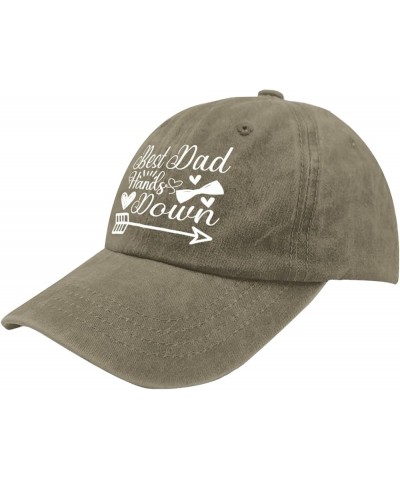 Best dad Hands Down caps Mexico hat Pigment Black hat for Men Gifts for Him Workout Caps Pigment Khaki $9.87 Cowboy Hats