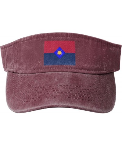 Flag of The United States Army 40Th Infantry Division Sun Visor Hats for Women Men Adjustable Sports Sun Hats Cotton Golf Cap...