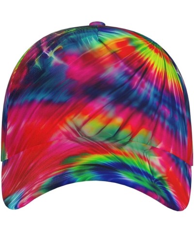 Colorful Floral Skulls Unisex Print Baseball Cap,Stylish Accessory and Outdoor Gear,Versatile Hat for Men and Women Color Tie...