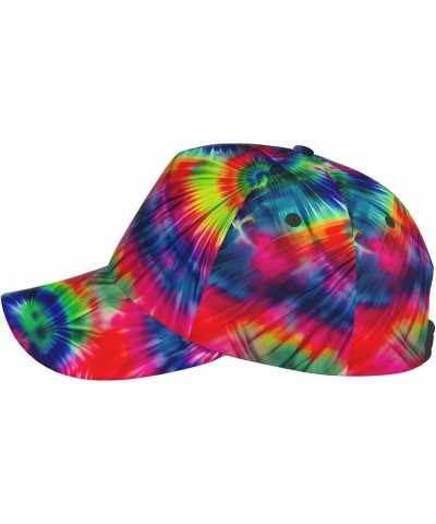 Colorful Floral Skulls Unisex Print Baseball Cap,Stylish Accessory and Outdoor Gear,Versatile Hat for Men and Women Color Tie...