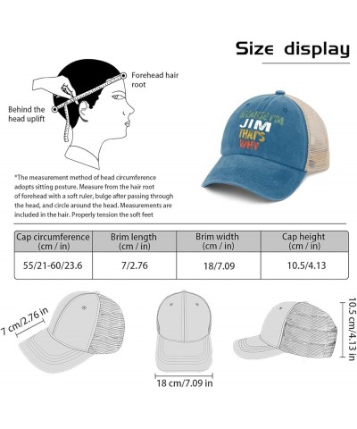 Hat for Men Trendy Golf Hats for Mens AllBlack Ball Cap Low Profile Unique Gifts for Plumber Lake Blue $12.08 Baseball Caps