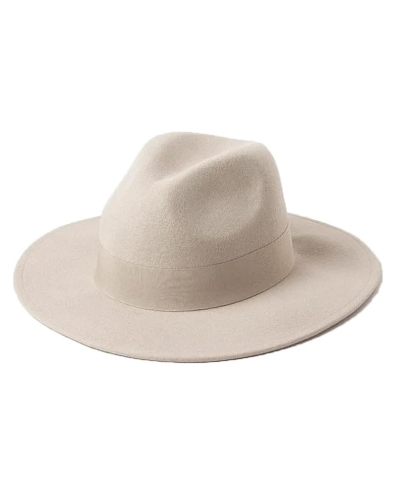 Fedora Hat Wool Jazz Top Hat Casual Felt Jazz Hat Panama Summer Hat 7 $19.78 Fedoras