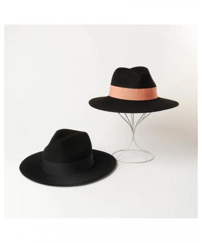 Fedora Hat Wool Jazz Top Hat Casual Felt Jazz Hat Panama Summer Hat 7 $19.78 Fedoras