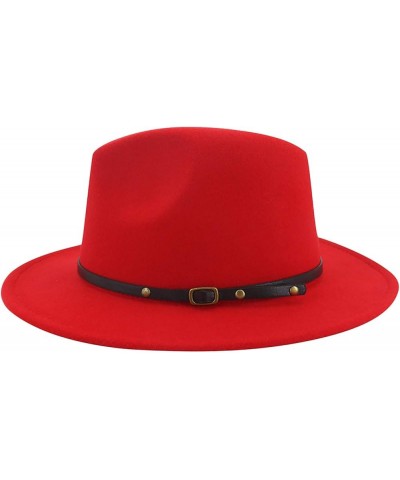 Unisex Winter Spring Festival Wedding Prom with Women Hat Belt Hat Men Baseball Caps Olive Hats G-red $11.08 Newsboy Caps