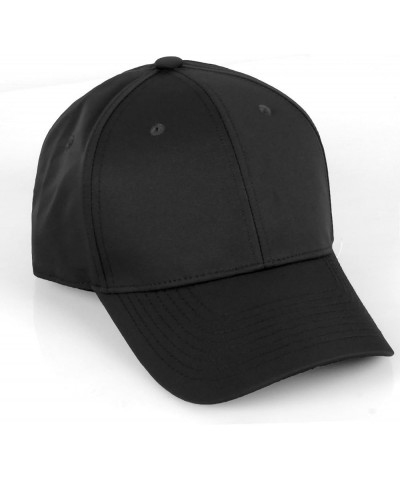 Performance Hat High Profile Structured Baseball Cap Multi 3 Pack 3 Pack - Black,khaki,white $17.68 Baseball Caps