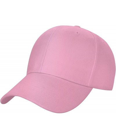 Custom Baseball Cap with Your Text Personalized Logo Image Hats for Men Women Pink $9.89 Baseball Caps