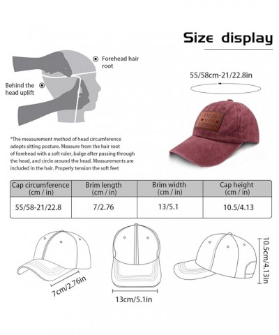 American Farmer Cap America Needs Farmers Hat for Men Baseball Hats Adjustable Caps Deep Rose-686 $8.39 Baseball Caps