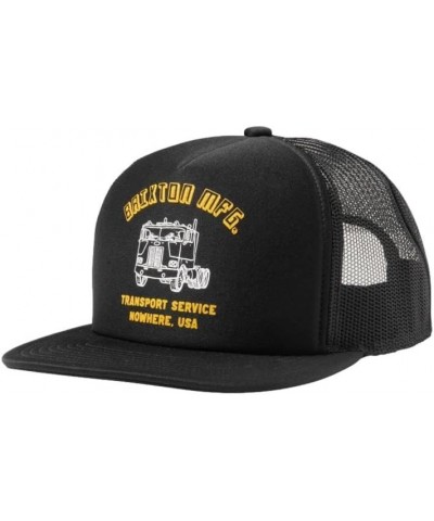 Men's Nowhere Np Hp Trucker Hat Black/Black $17.20 Baseball Caps