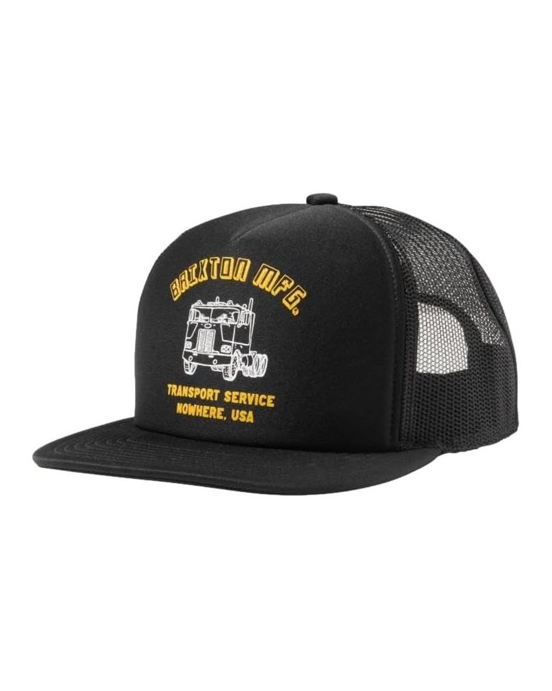 Men's Nowhere Np Hp Trucker Hat Black/Black $17.20 Baseball Caps