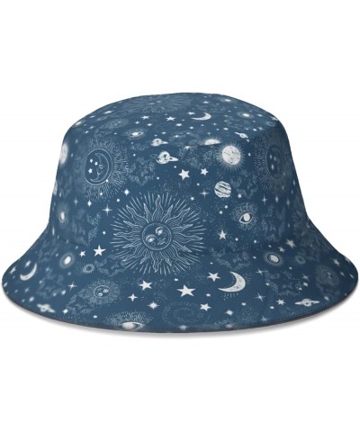 Bucket Hat, Cute Panda Sun Hat Summer Hat Foldable Travel Outdoor Activities Cap Men and Women Moon Sun $11.39 Bucket Hats