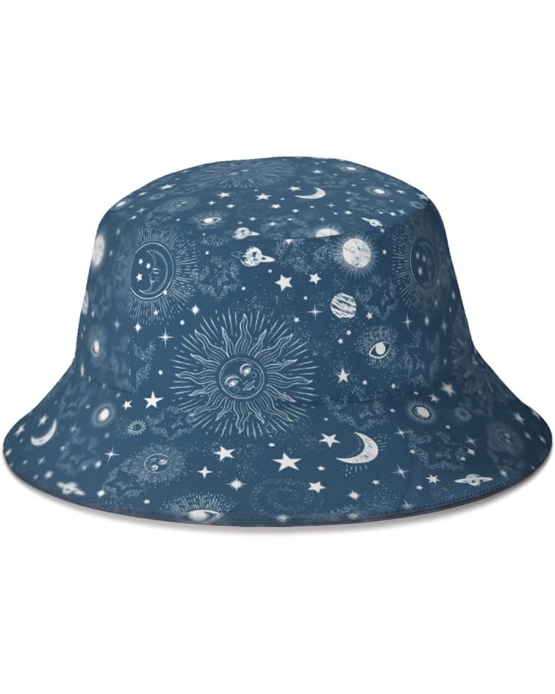 Bucket Hat, Cute Panda Sun Hat Summer Hat Foldable Travel Outdoor Activities Cap Men and Women Moon Sun $11.39 Bucket Hats