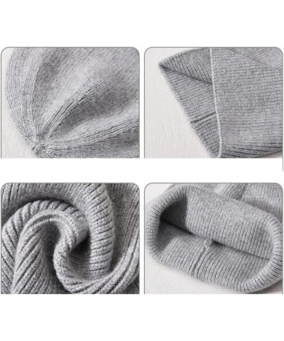 Knitted Beanie Hat Women Warm Spring Autumn Knitting Caps Fashion Ladies Striped Skullies Hats Yellow3 $18.39 Skullies & Beanies