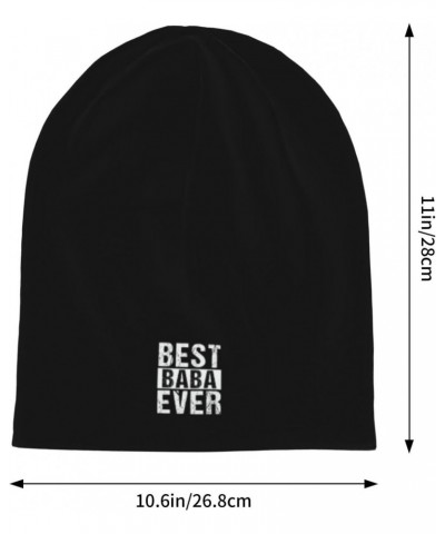 Best Aunt Ever Beanie Hat for Men Women Warm Soft Polyester Knit Skull Cap Unisex Winter Hat Cuffed Beanie Black $10.78 Skull...