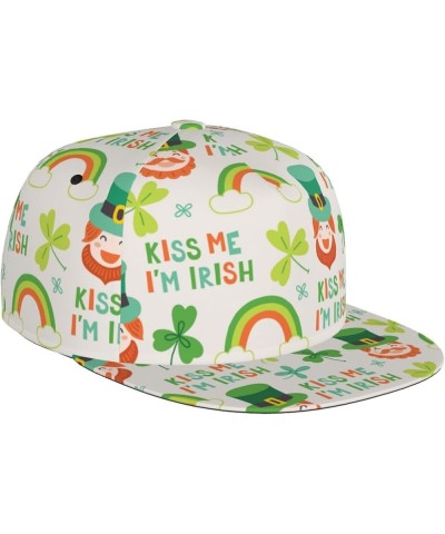 St. Patrick's Day Baseball Cap, Flat Brim Trucker Hat, Buckle Adjustable St. Patrick's Day27 $14.19 Baseball Caps