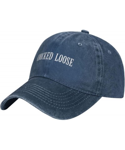 Baseball Cap Vintage Washed Cowboy Hat Unisex Adjustable Hat Black Navy Blue $12.41 Cowboy Hats