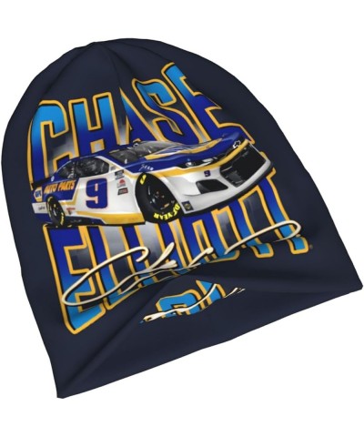 Chase Elliott 9 Beanie Slouchy Knit Hat Caps Cuffed Fisherman Beanies Stretch Skull Cap Helmet Liner Head Painting $10.34 Sku...