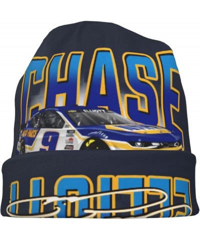 Chase Elliott 9 Beanie Slouchy Knit Hat Caps Cuffed Fisherman Beanies Stretch Skull Cap Helmet Liner Head Painting $10.34 Sku...