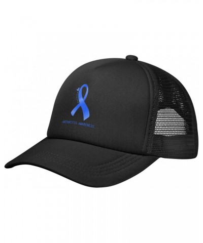 Arthritis Awareness Baseball Cap Adjustable Casual Mesh Hats Duck Tongue Hat for Men Women88 Black $10.10 Baseball Caps