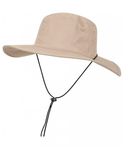 Mens Australian Brim Hat - 100% Cotton UV Protect Beige $10.25 Sun Hats