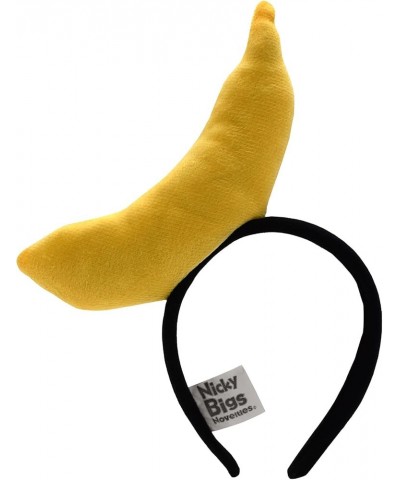 Mini Food Hat Headband Vendor Costume Accessory for Adults Banana $8.45 Headbands