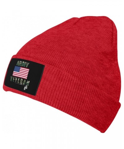 USA Army Veterans Warm Knit Hat Cap Fashion for Men Women $13.87 Skullies & Beanies