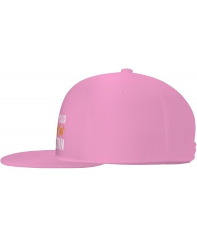 Adjustable Make Your Own Bitcoin Snapback Hat for Men Women Baseball Cap Dad Hats Pink $14.17 Baseball Caps