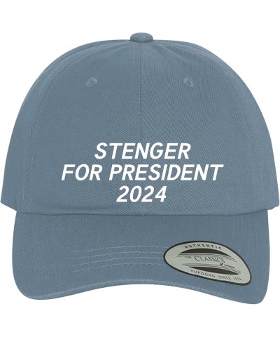 Stenger for President 2024 - Comfortable Dad Hat Baseball Cap Light Blue $16.67 Baseball Caps