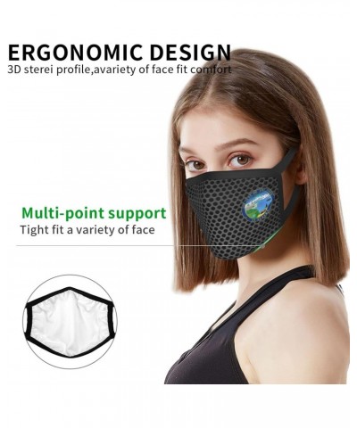 State Seal of Alaska Face Mask 2 Pcs Face Cover Reusable Washable Breathable for Men Women Balaclavas Bandanas Black $11.93 B...