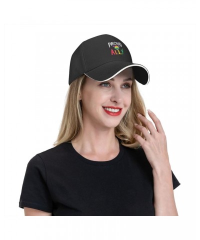 Pride Month LGBTQ Gay Pride Ally Baseball Cap Fashion Man's Woman Trucker Hat Washable Adjustable Trucker Hat Black $13.48 Ba...