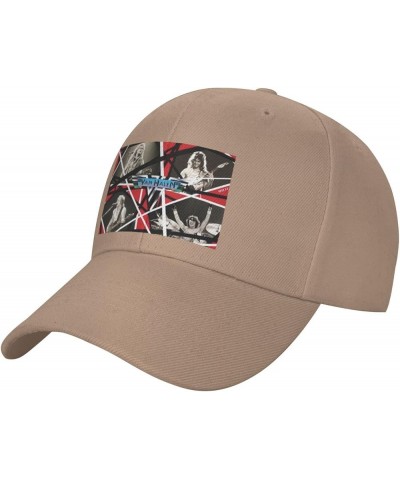 Baseball Cap for Van.1986 Halen Hat Woman's Rock Cap Polo Style Hat Adjustable Outdoor Unisex Cap Natural $17.81 Baseball Caps