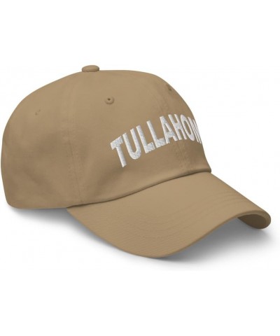 Tullahoma Tennessee Hat Tullahoma TN Cap Embroidered Adjustable Dad Hat Unisex Khaki $17.20 Baseball Caps