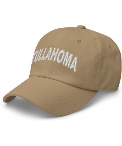 Tullahoma Tennessee Hat Tullahoma TN Cap Embroidered Adjustable Dad Hat Unisex Khaki $17.20 Baseball Caps