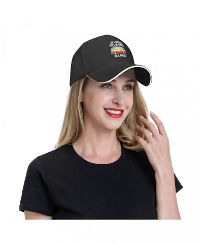 in A World Full of Be A Pogue Sandwich Baseball Cap Snapback Golf Hat Adjustable Fashion Sunhat for Men Women Black $9.92 Bas...