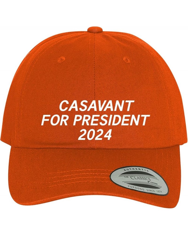 Casavant for President 2024 - Comfortable Dad Hat Baseball Cap Orange $21.04 Baseball Caps